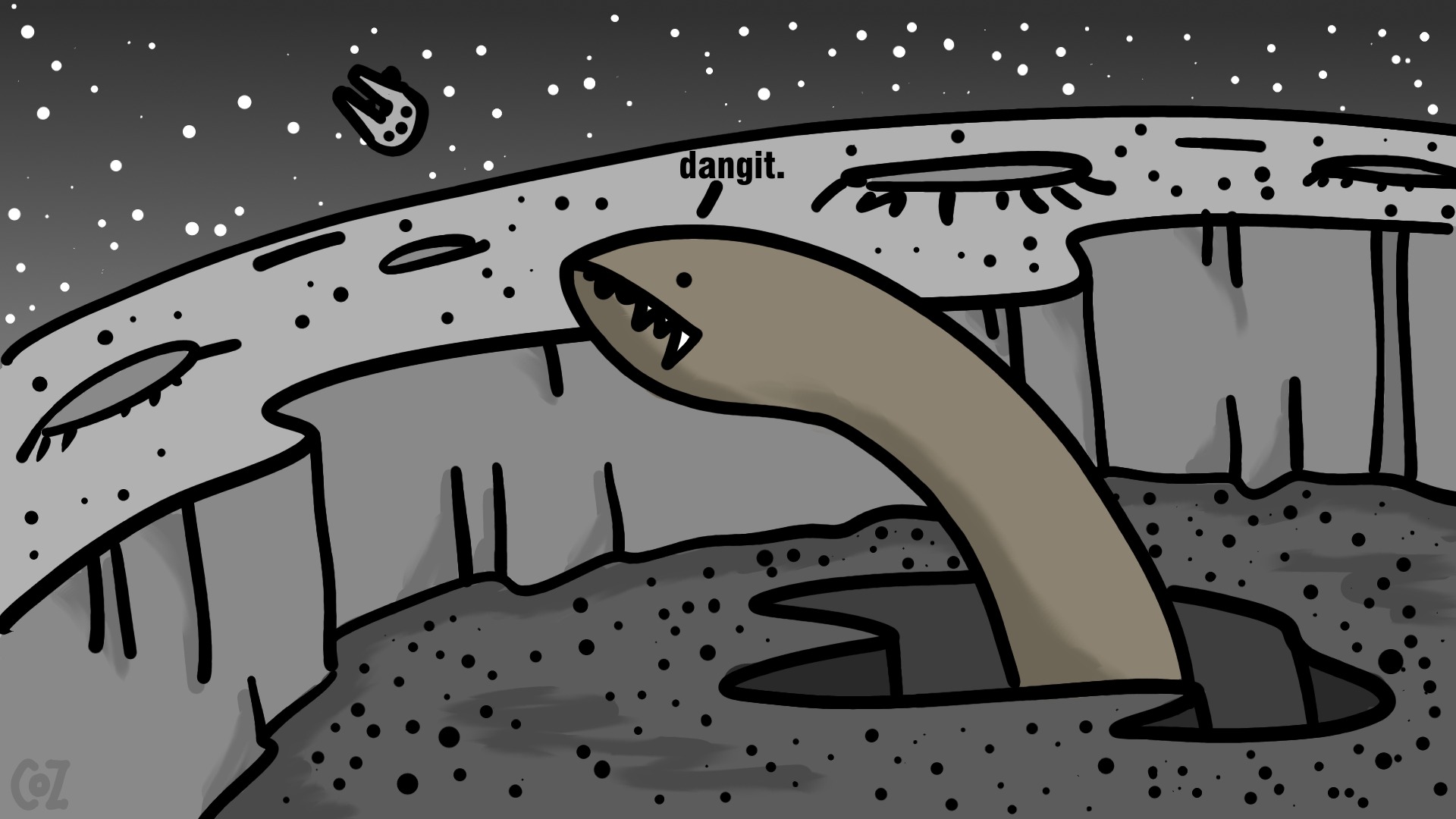 Dangit Asteroid Escape