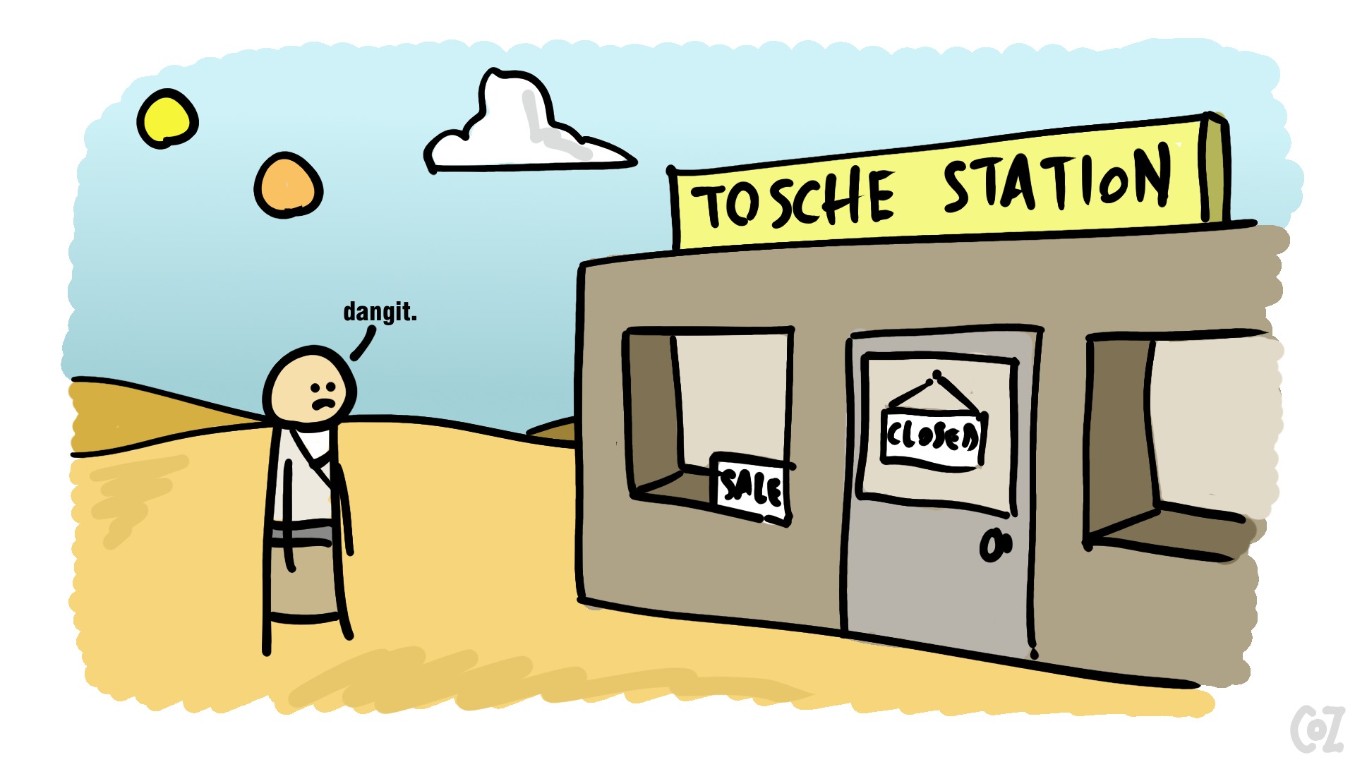 Dangit Tosche Station